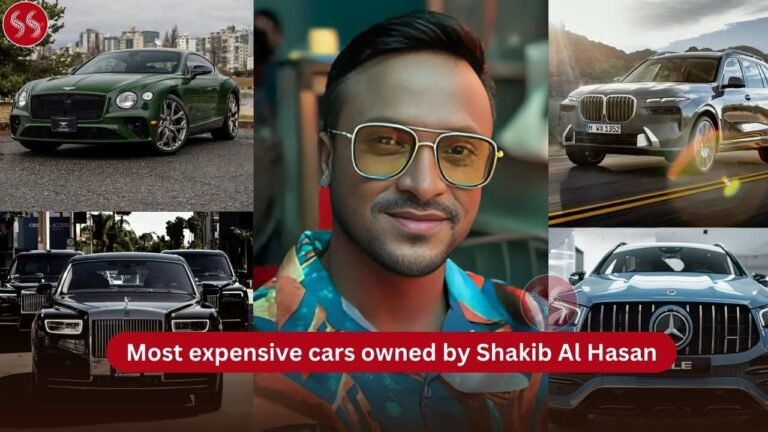 expensive cars owned by Shakib Al Hasan