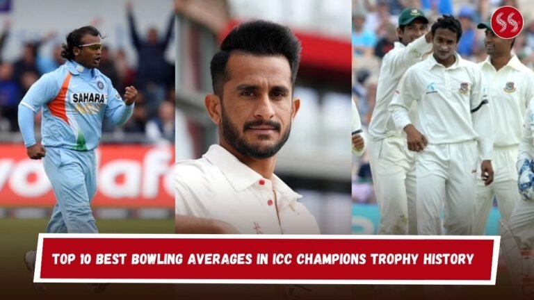 Top 10 Best Bowling Averages in ICC Champions Trophy History