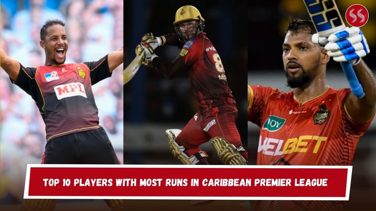 Top 10 Players With Most Runs In Caribbean Premier League