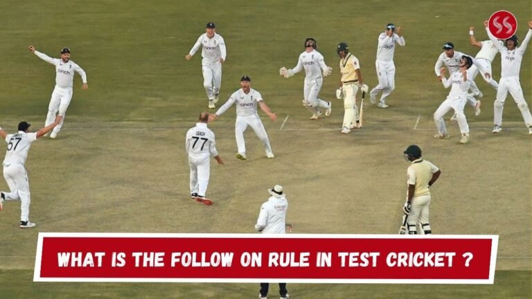 What is The Follow On Rule in Test Cricket ?