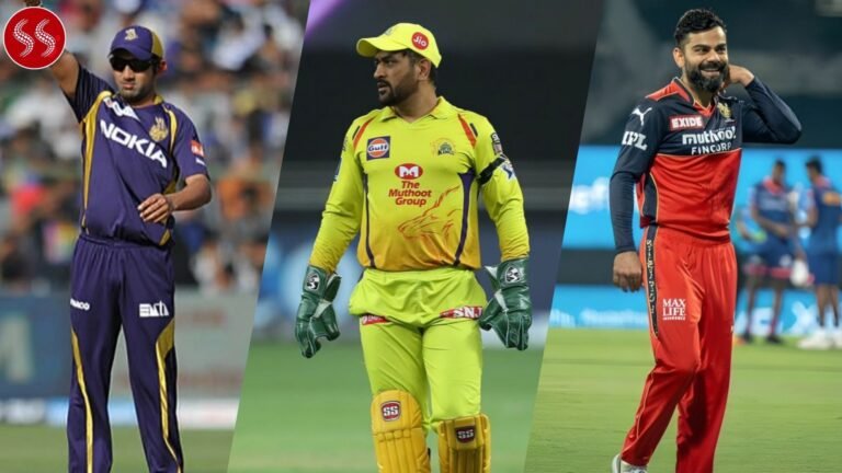 Top 10 Players With Most Matches As Captain in IPL