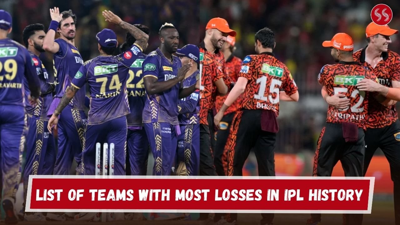 List of Teams With Most Losses in IPL History