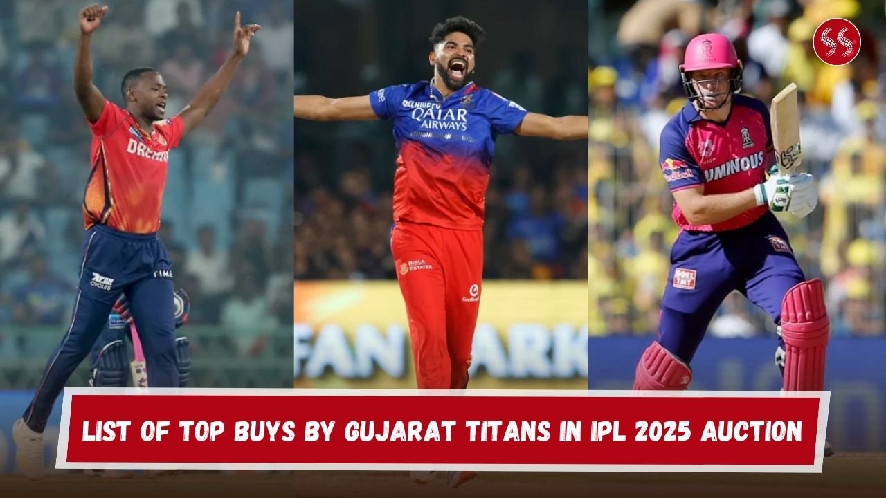 List of Top Buys by Gujarat Titans in IPL 2025 Auction