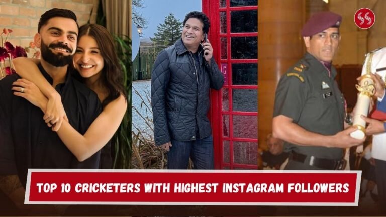 Top 10 Cricketers With Highest Instagram Followers