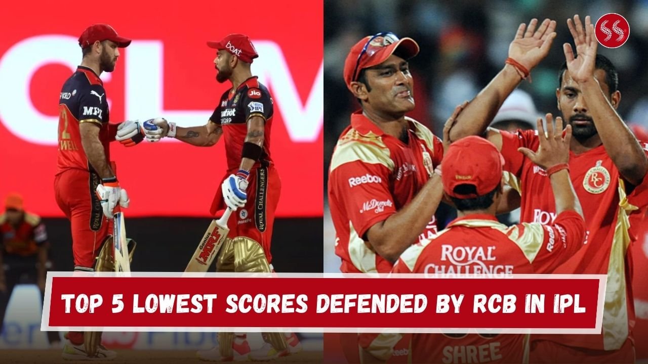 Top 5 Lowest Scores Defended by RCB in IPL