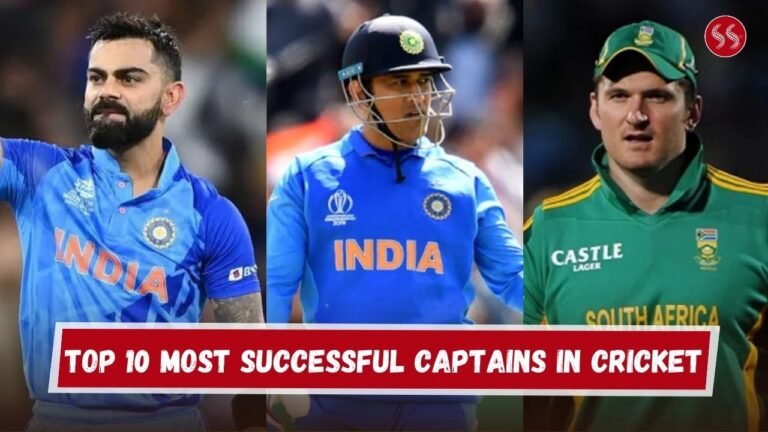 Top 10 Most Successful Captains in Cricket