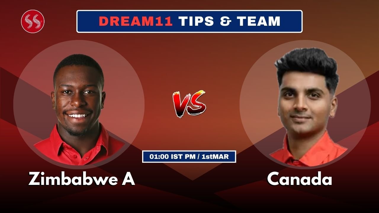 ZIM-A vs CAN Today's Dream11 Fantasy Team