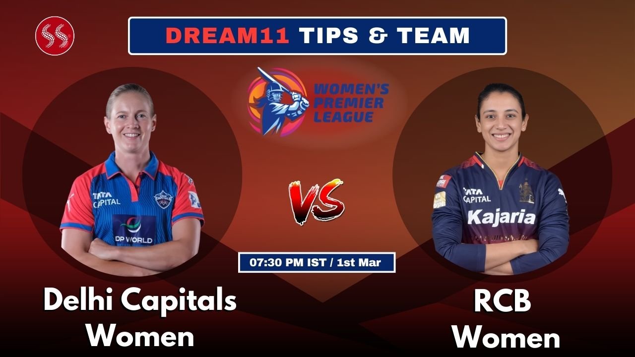 DC-W vs RCB-W Today's Dream11 Fantasy Team