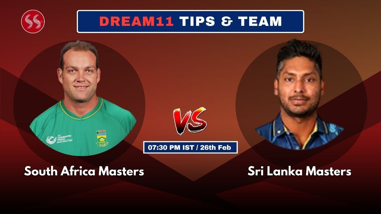 SAM vs SLM Today's Dream11 Fantasy Team: South Africa Masters vs Sri Lanka Masters, 4th International Masters League T20 Trophy Match & Pitch Report