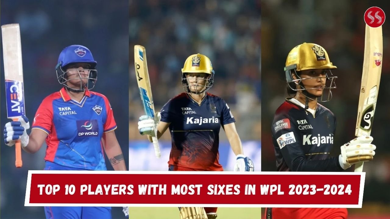 Top 10 Players with Most Sixes in WPL 2023-2024