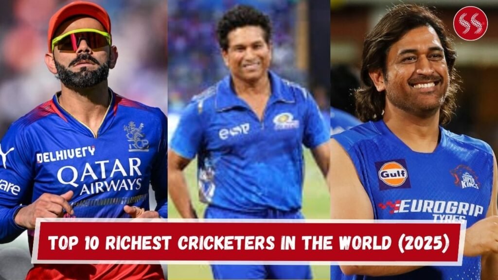 Top 10 Richest Cricketers In The World (2025)
