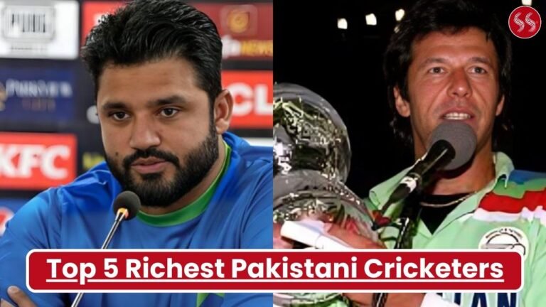 Top 5 Richest Pakistani Cricketers