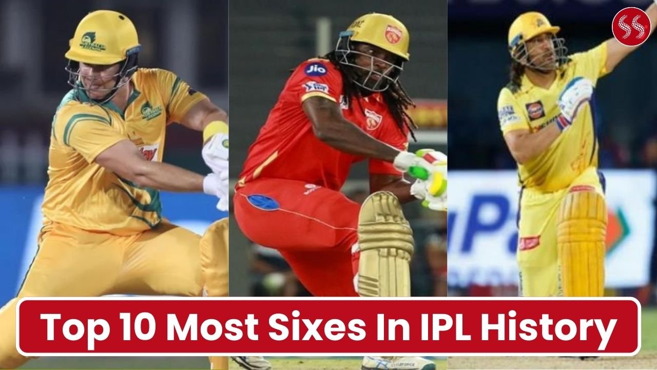 Top 10 Most Sixes In IPL History