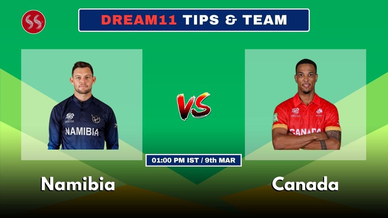 NAM vs CAN Today's Dream11 Fantasy Team: 57th ODI Match & Pitch Report