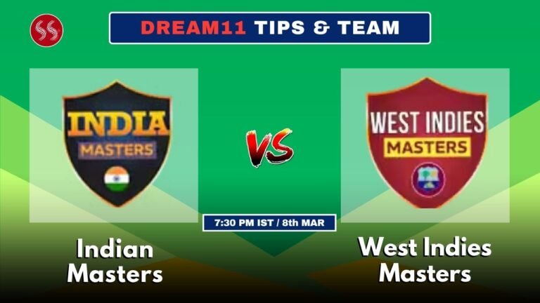 IND-M vs WI-M Today's Dream11 Fantasy Team