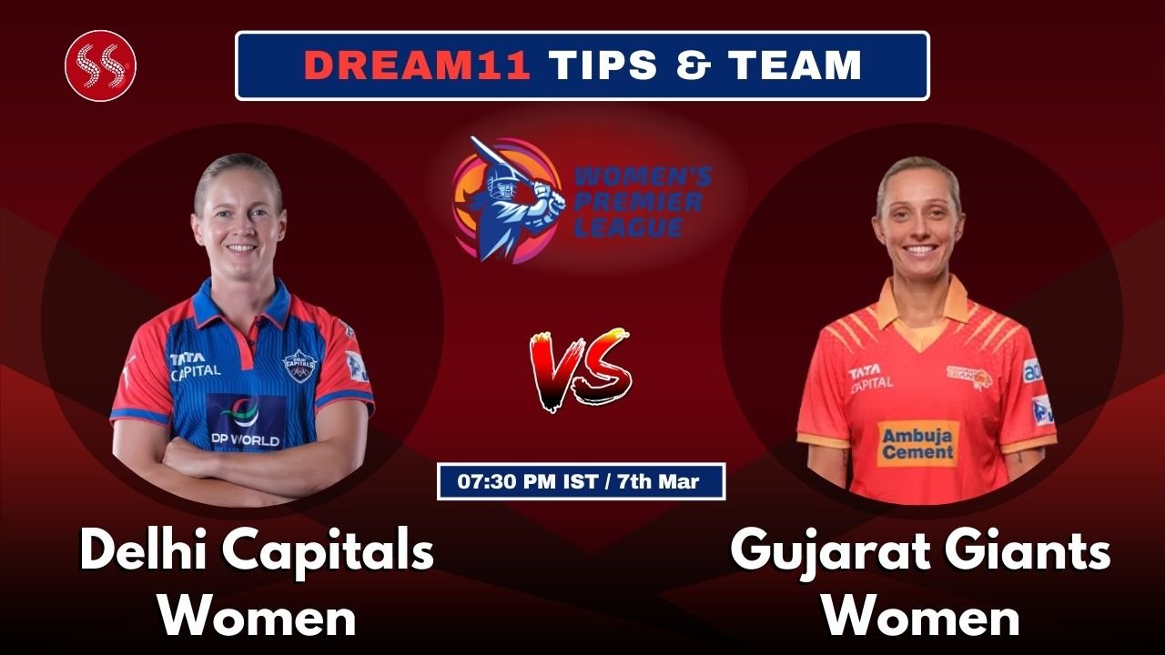 DC-W vs GG-W Today's Dream11 Fantasy Team