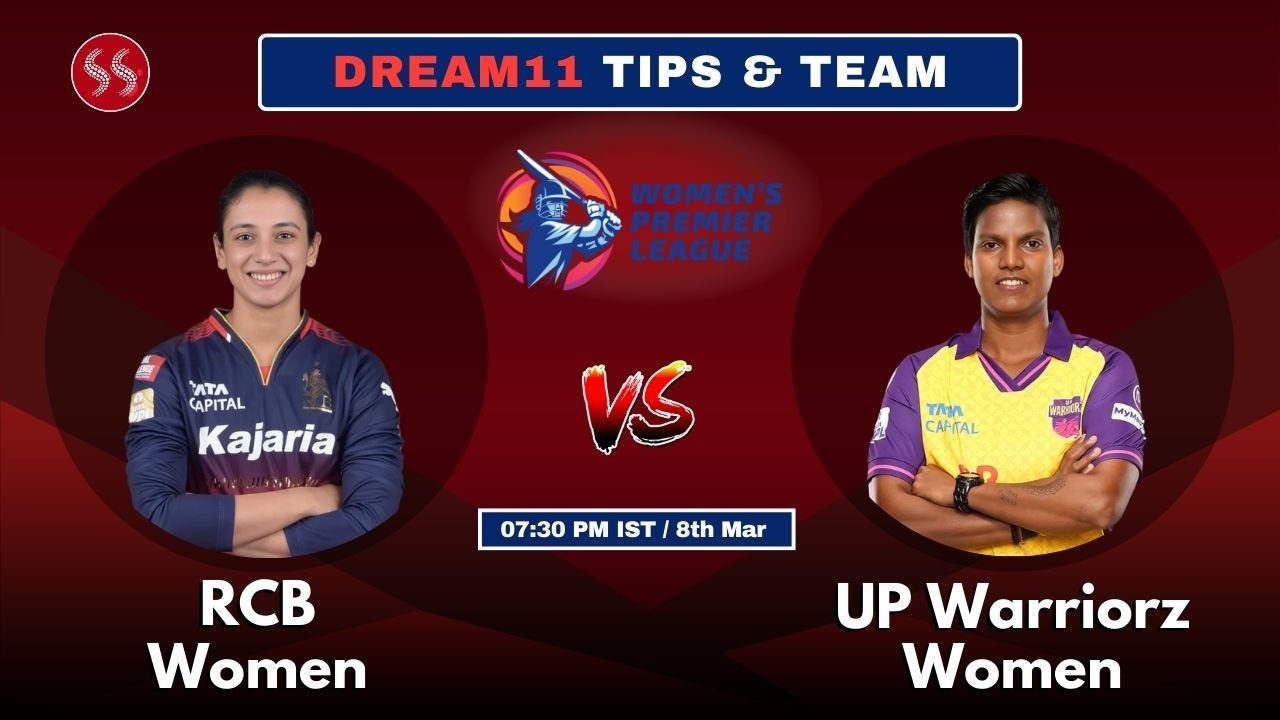 RCB-W vs UPW-W Today's Dream11 Fantasy Team: Royal Challengers Bengaluru Women vs UP Warriorz Women, 18th T20 Match & Pitch Report