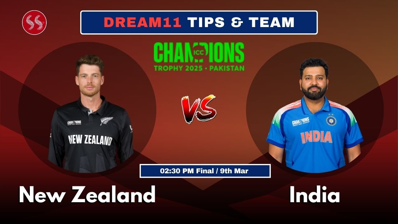 IND vs NZ Today's Dream11 Fantasy Team