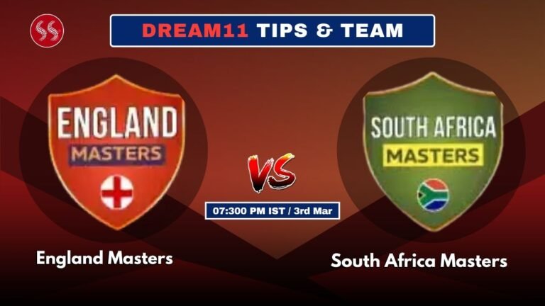 ENM vs SAM Today's Dream11 Fantasy Team: England Masters vs South Africa Masters, 8th International Masters League T20 Trophy Match & Pitch Report