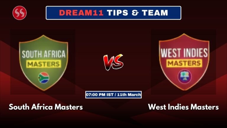 WI-M vs SA-M Today's Dream11 Fantasy Team