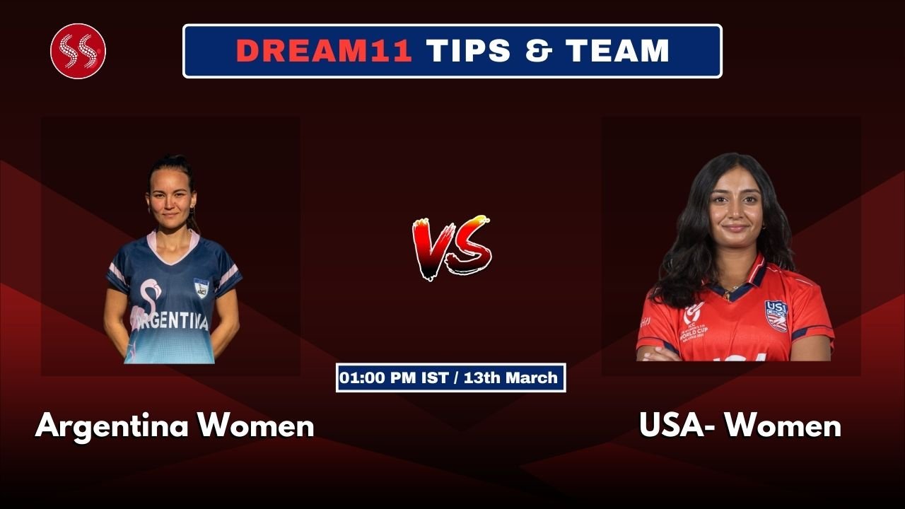 ARG-W vs USA-W Today's Dream11 Fantasy Team