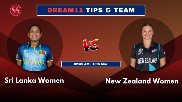 NZ-W vs SL-W Today's Dream11 Fantasy Team: 2nd T20I Match & Pitch Report