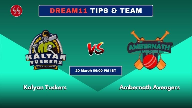 KLT vs AMA Today's Dream11 Fantasy Team