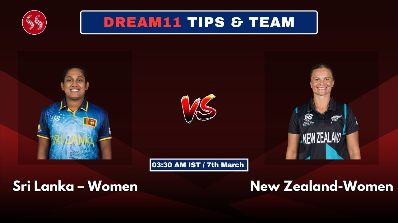 NZ-W Vs SL-W Today's Dream11 Fantasy Team