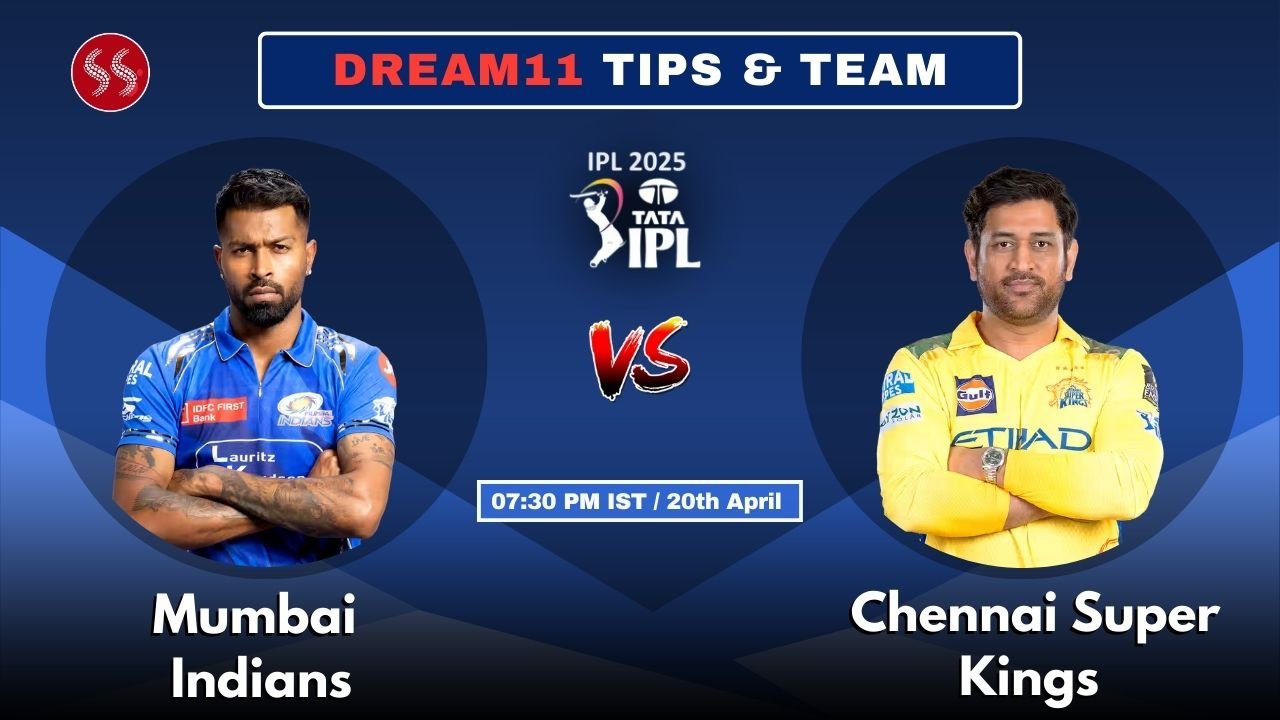 MI vs CSK Today’s Dream11 Fantasy Team