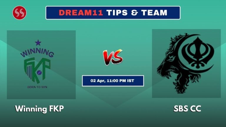 WFK vs SBS Today’s Dream11 Fantasy Team