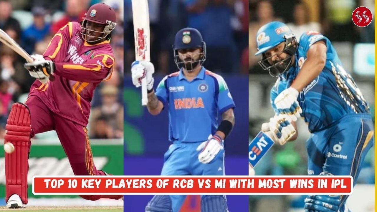 Top 10 key players Of RCB Vs MI with most wins in IPL