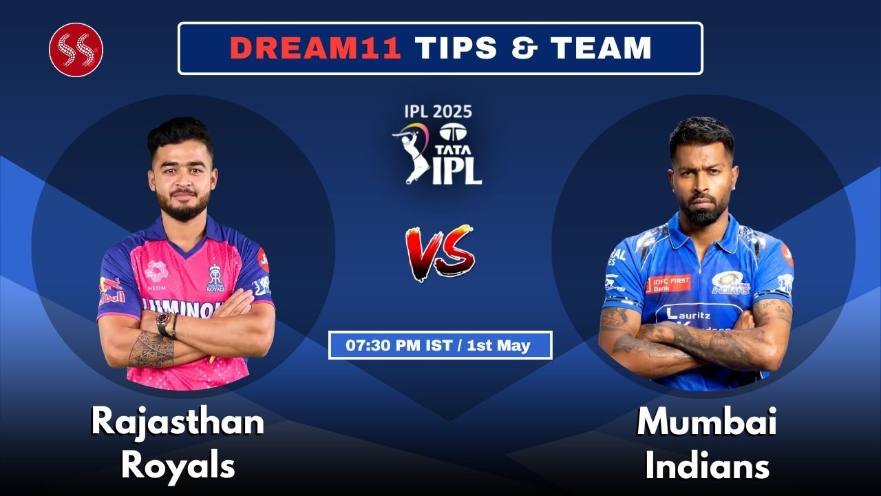 RR vs MI Today’s Dream11 Fantasy Team