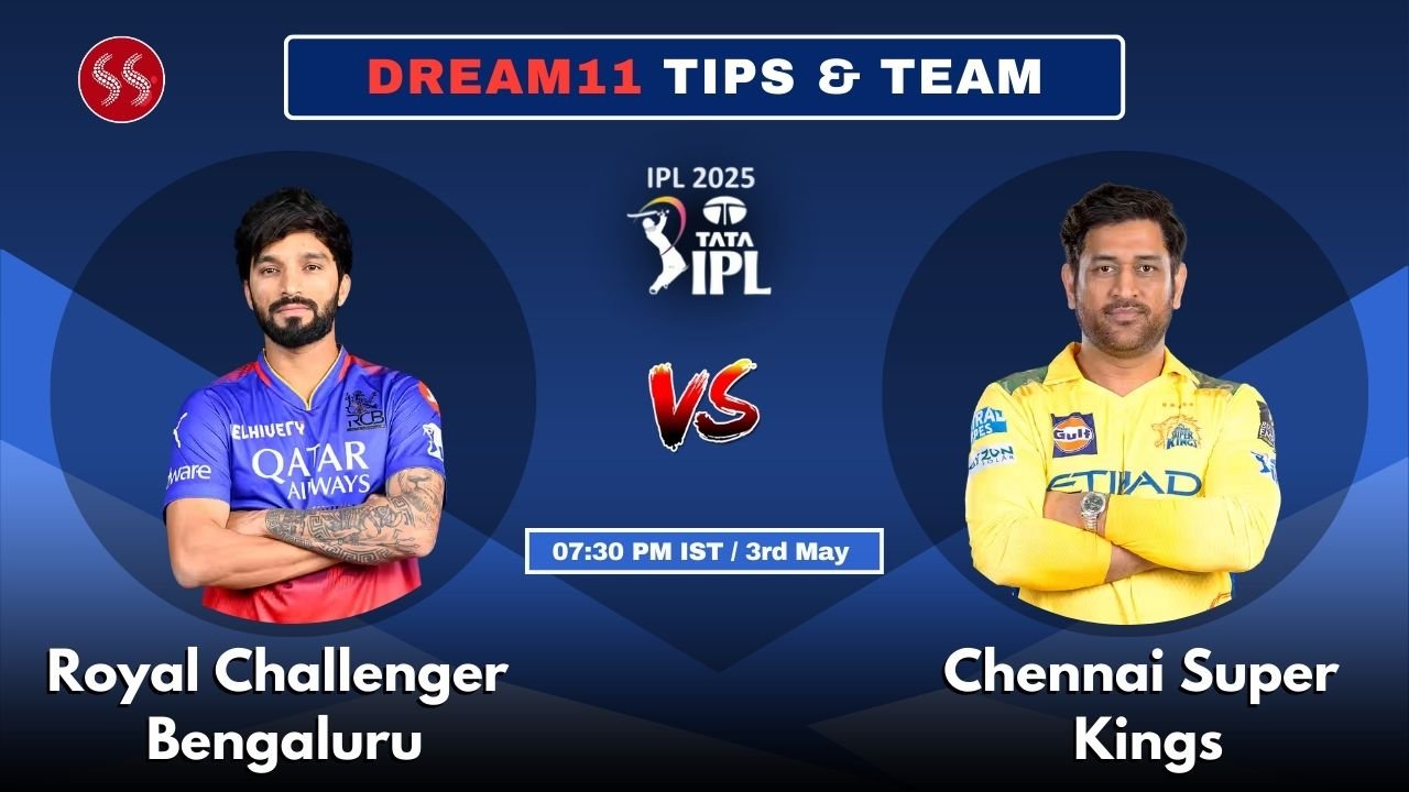RCB vs CSK Today’s Dream11 Fantasy Team