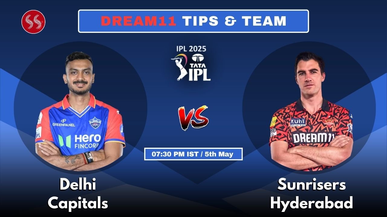 DC vs SRH Today’s Dream11 Fantasy Team