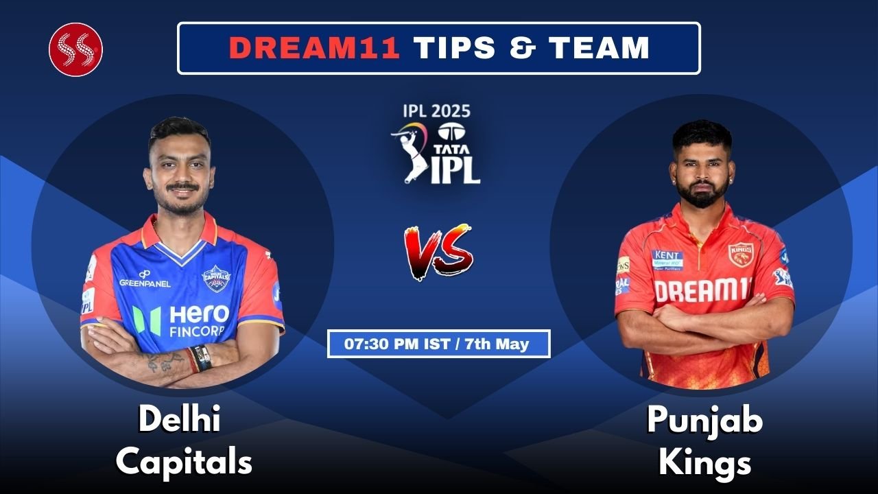 DC vs PBKS Today’s Dream11 Fantasy Team