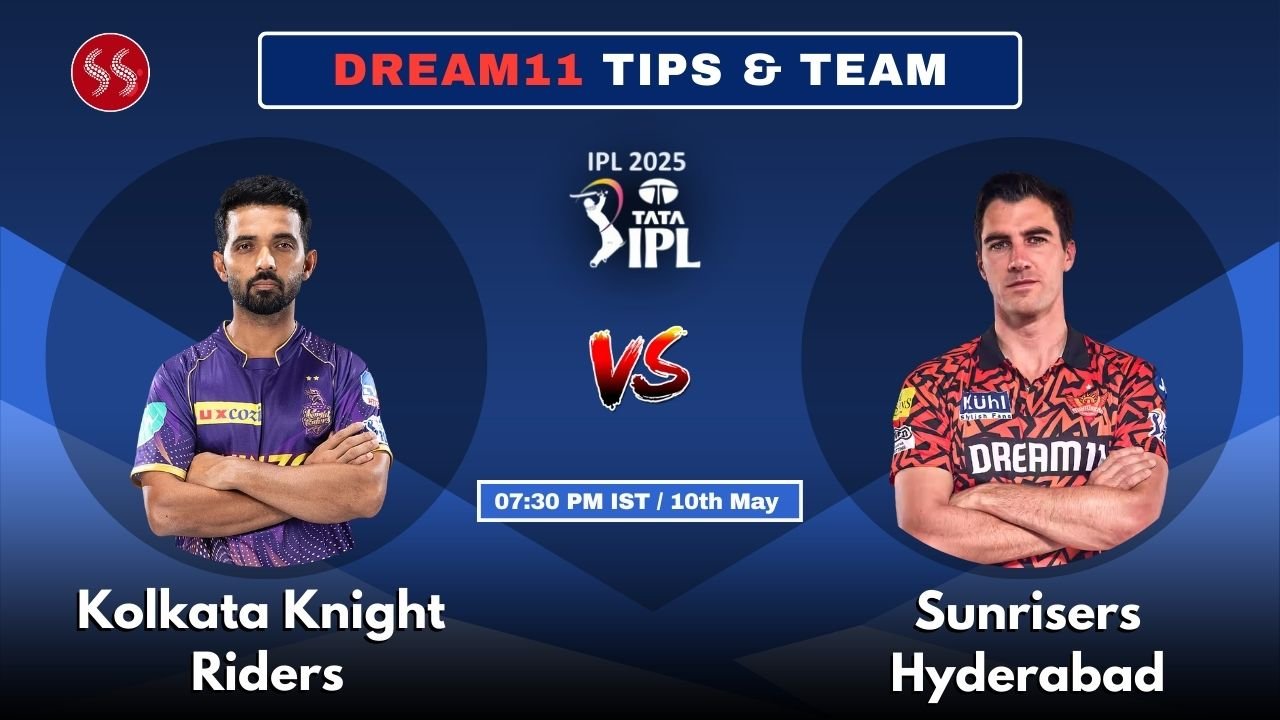 KKR vs SRH Today’s Dream11 Fantasy Team