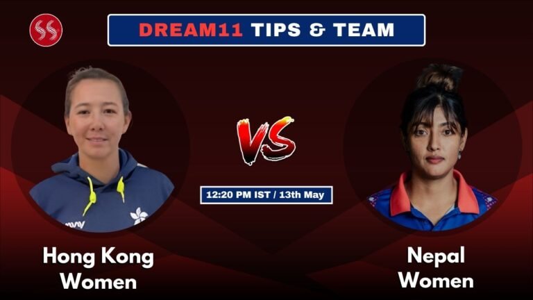 HKG-W vs NEP-W Today’s Dream11 Fantasy Team