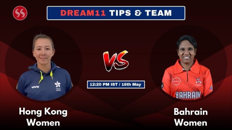 HKG-W vs BHR-W Today’s Dream11 Fantasy Team