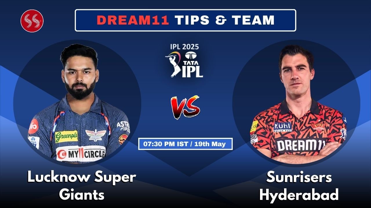LSG vs SRH Today’s Dream11 Fantasy Team