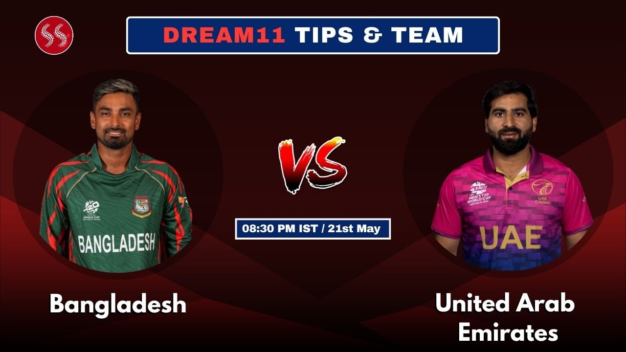 BAN vs UAE Today’s Dream11 Fantasy Team