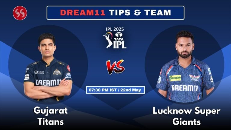 GT vs LSG Today’s Dream11 Fantasy Team