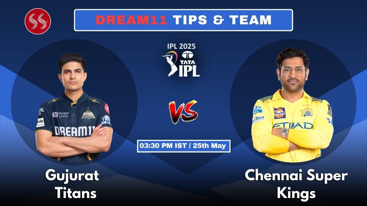 GT vs CSK Today’s Dream11 Fantasy Team