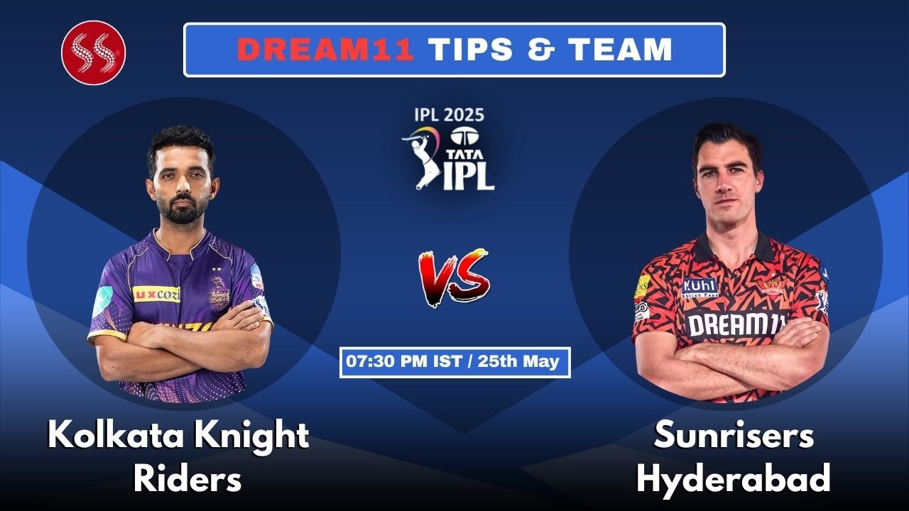 KKR vs SRH Today’s Dream11 Fantasy Team