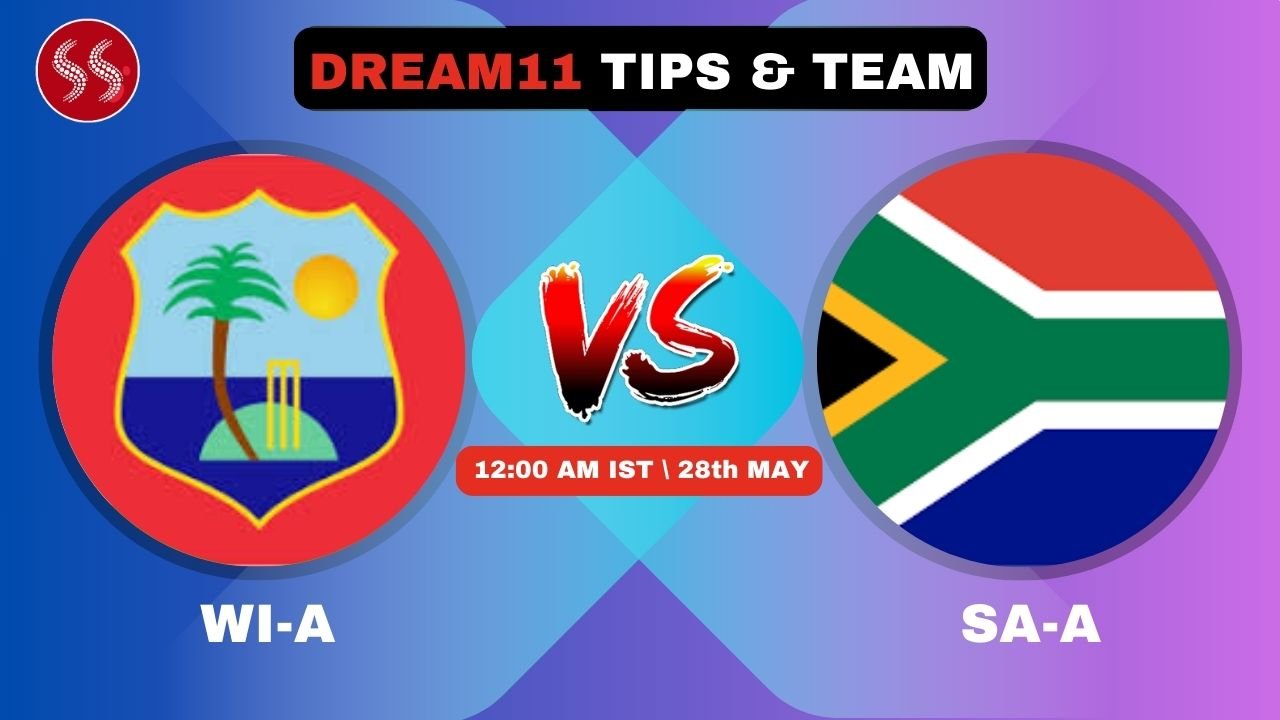 WI-A VS SA-A Today’s Dream11 Fantasy Team ODI 2025