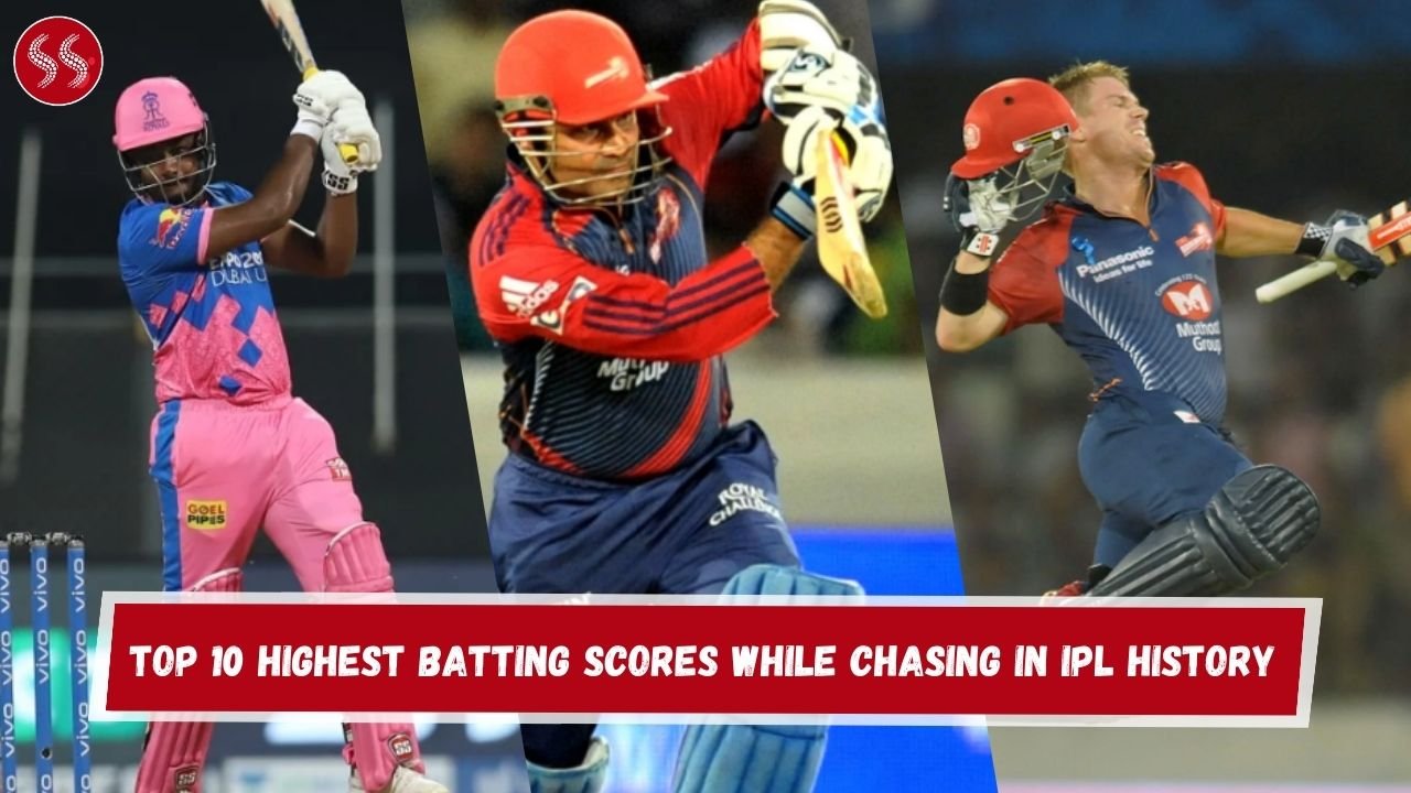 Top 10 Highest Batting Scores While Chasing in IPL History