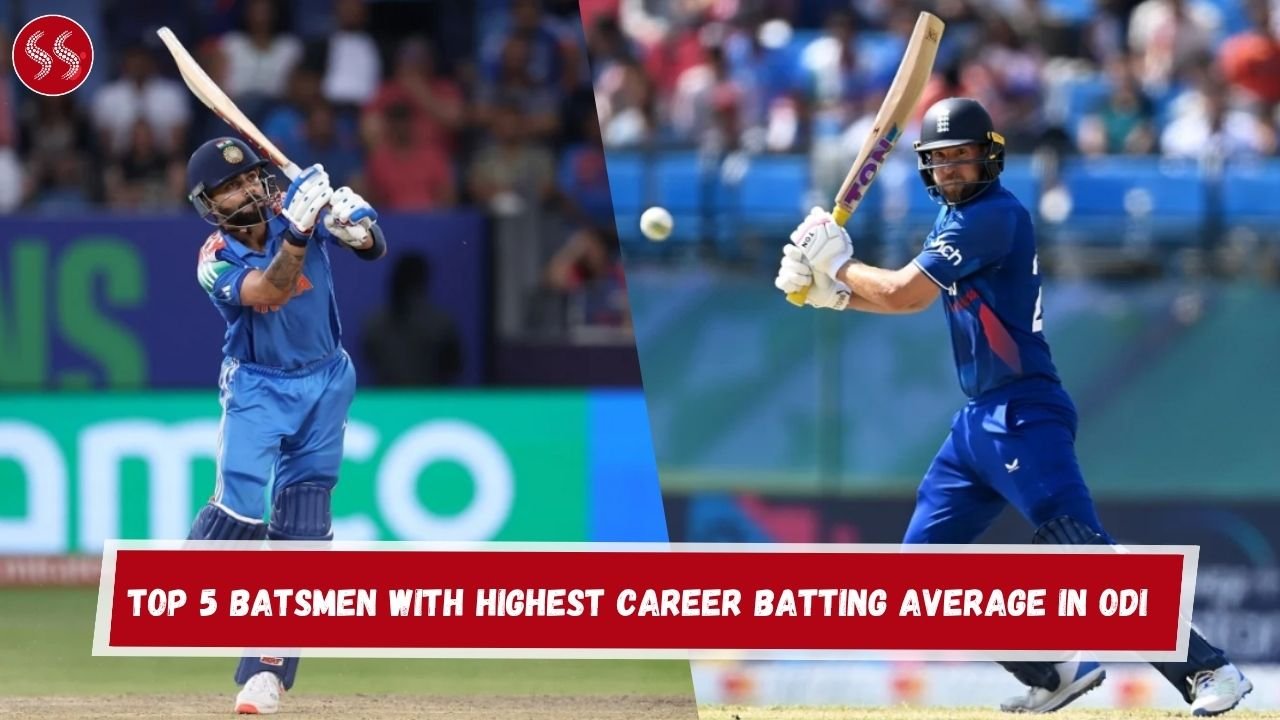 Top 5 Batsmen With Highest Career Batting Average in ODI