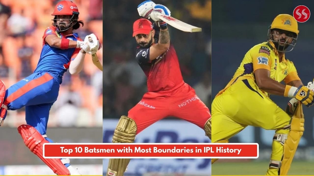 Top 10 Batsmen with Most Boundaries in IPL History
