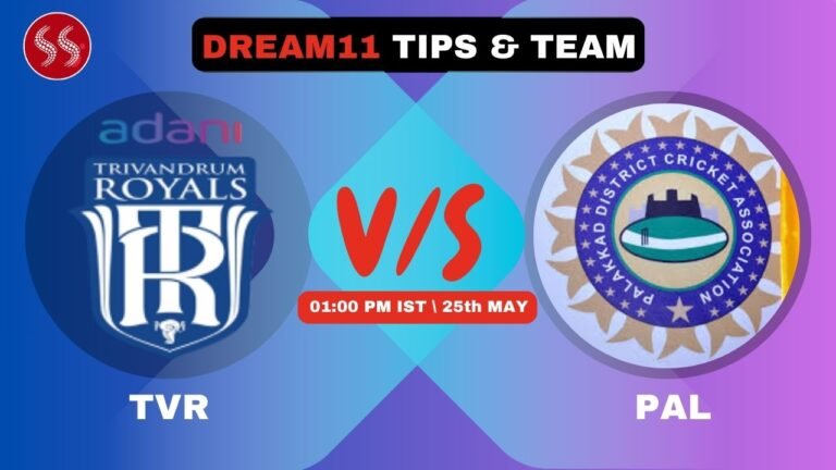 TVR vs PAL Today’s Dream11 Fantasy Team T20 2025