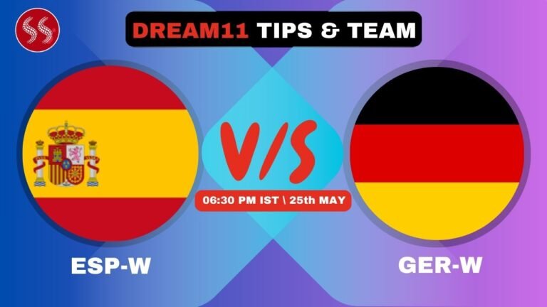 ESP-W vs GER-W Today’s Dream11 Fantasy Team T20 2025