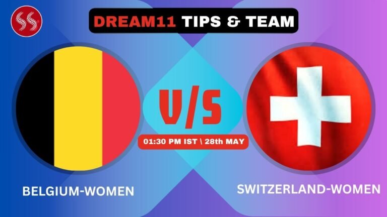 BEL-W vs SUI-W Today’s Dream11 Team T20 2025